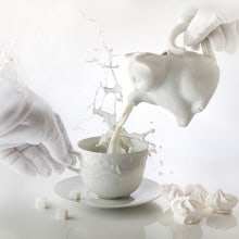 Bianco latte. Un proyecto de Fotografía, Post-producción fotográfica		, Retoque fotográfico, Fotografía de producto, Fotografía de estudio, Fotografía digital, Fotografía gastronómica, Food St y ling				 de d.volpi - 28.05.2022