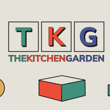Logo TheKitchenGarden. Br, ing & Identit project by Diana Creativa - 05.31.2022