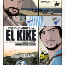 El Kike. Traditional illustration, and Digital Illustration project by Adrian Gonzalez - 06.06.2022