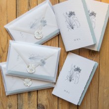 Notebook Wedding Invitations. Un proyecto de Papercraft, Upc, cling y Diseño de papelería				 de Sonia Carta Muriel - 07.06.2022