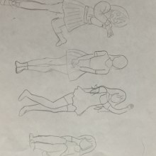 Mi proyecto del curso: Creación de personajes manga. Ilustração tradicional, Design de personagens, Comic, e Mangá projeto de nicolle_michell - 09.06.2022