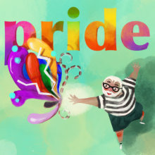 Have a nice Pride!. Traditional illustration, and Digital Illustration project by Gianluca Manna - 06.11.2022