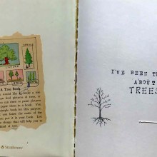Inside a Creative Notebook Final Project: “I’ve Been Thinking About Trees”. Traditional illustration, Sketching, Creativit, Drawing, Watercolor Painting, Children's Illustration, Sketchbook, and Gouache Painting project by Alice Rohman - 06.12.2022
