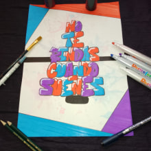 Mi proyecto del curso: Lettering inspirado en grafiti. T, pograph, Calligraph, Lettering, Brush Pen Calligraph, T, pograph, Design, H, and Lettering project by Deiver Rodriguez - 06.15.2022