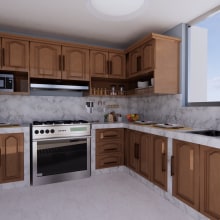 Remodelación - Cocina. Un proyecto de Diseño de interiores de Esthefany Vargas Quispe - 10.03.2022
