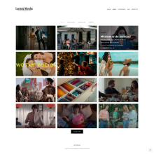 Custome designer and Stylist. Un proyecto de Diseño, Diseño Web, Retoque fotográfico, CSS y HTML de Santiago Biosca - 20.06.2022