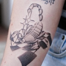 ESCORPIÓN METAFÍSICO . Un progetto di Design, Illustrazione tradizionale e Design di tatuaggi di Alan Shepard - 11.05.2022