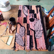 Forest - Meu projeto do curso: Introdução ao tufting: aprenda a pintar com fios. Un proyecto de Artesanía, Interiorismo, Tejido, Punch needle y Diseño textil de Giórgia Gama - 21.06.2022