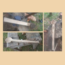 Mi proyecto del curso: Talla de cucharas en madera. Arts, Crafts, Product Design, DIY, and Woodworking project by andres minchala - 06.27.2022