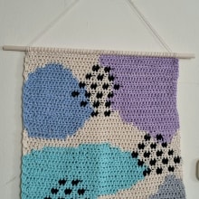 Intarsia crochet. Fashion, Fashion Design, Decoration, Fiber Arts, DIY, Crochet, and Textile Design project by Barbara Rios Kramm - 06.27.2022
