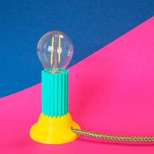 Diseño de lámpara. Un proyecto de Diseño, Diseño de iluminación y Diseño 3D de Alicia Martínez Casals - 28.06.2022
