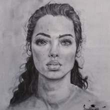 Pencil Portrait with different techniques . Portrait Drawing project by Sayantika Dey - 06.29.2022