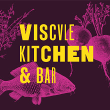 Viscvle Restaurant. Br, ing, Identit, and Graphic Design project by Studio Una - 06.29.2022