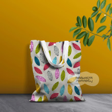 Pattern para tote bag. Un proyecto de Diseño, Ilustración tradicional, Pattern Design, Dibujo, Estampación textil y Diseño textil de Margarita Mompeán - 30.06.2022