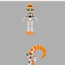 Mi proyecto del curso: Introducción a la creación de personajes y modelado 3D con Maya. Un projet de 3D, Conception de personnages, Modélisation 3D, Conception de personnages 3D , et Conception 3D de Laura Satizabal - 01.07.2022