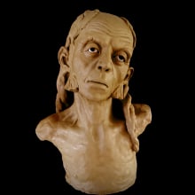 My project for course: Introduction to Clay Figurative Sculpture. Fine Arts, and Sculpture project by meroniuno - 07.10.2022