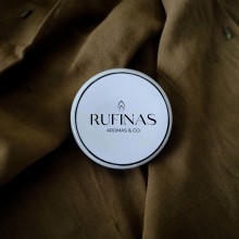 Identidade Visual + Branding | Rufinas - Aromas & Co. Un proyecto de Diseño, Dirección de arte, Br, ing e Identidad, Creatividad y Gestión del Portafolio de Celeste Tomini - 11.07.2022