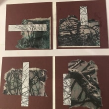 My project for course: Bookbinding of Your Artwork without Folds. Artesanato, Artes plásticas, Encadernação, e DIY projeto de Chrissy Hollamby - 12.07.2022