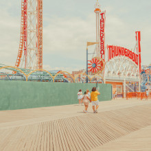 Coney island, New York. Photograph project by Ludwig Favre - 06.09.2022
