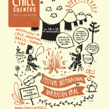 Festival Internacional de Narración Oral ChileCuentos. Un proyecto de Stor, telling y Narrativa de Andrés Montero - 25.07.2022