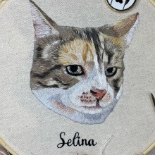Selina. Embroider project by Ángeles Ramos - 05.27.2022