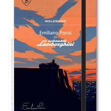 Moleskine x Lamborghini. Un proyecto de Ilustración tradicional y Diseño editorial de Emiliano Ponzi - 05.08.2022