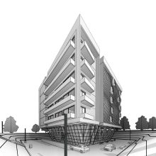 Mi proyecto del curso: Modelado de edificios paramétricos con Revit. Un proyecto de 3D, Arquitectura, Arquitectura interior, Modelado 3D, Arquitectura digital y Visualización arquitectónica de Kevin Nakover Sarmiento Gomez - 26.07.2022