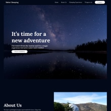 Bahia Glamping: Course project. UX / UI, Web Design, Mobile Design, Digital Design, App Design, and Digital Product Design project by Abel Areiza - 07.17.2022