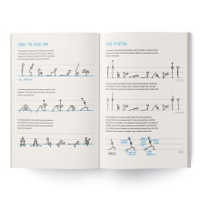 Yoganotes Book. Ilustração tradicional, Design editorial, e Esboçado projeto de Eva-Lotta Lamm - 01.03.2017