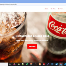 Coca cola Css. CSS, and HTML project by Julian Hincapie S. - 04.05.2022