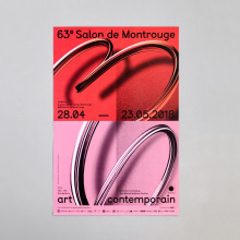 63e Salon de Montrouge. Design gráfico projeto de Camille Baudelaire - 11.08.2022
