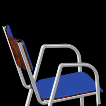 Omega Chair. Design, 3D, Art Direction, Furniture Design, Making, Industrial Design, Product Design, 3D Modeling, 3D Design, Spatial Design & Innovation Design project by JOESEDA 3D - 08.24.2022