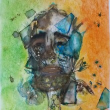 Mein Kursprojekt: Experimentelle Porträts mit Tinte, Tee und Alkohol. Fine Arts, Painting, Drawing, Portrait Illustration & Ink Illustration project by Antonio Visciano - 08.24.2022
