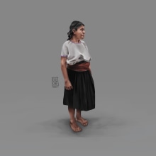 PAISANA. Een project van Traditionele illustratie, Ontwerp van personages y  Concept art van Dolche FarNiente - 29.08.2022