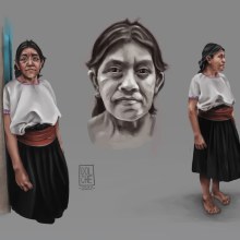 PAISANA 2. Een project van Traditionele illustratie, Ontwerp van personages y  Concept art van Dolche FarNiente - 29.08.2022