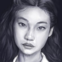 My project for course: Portrait Sketchbooking: Explore the Human Face. Un proyecto de Bocetado, Dibujo, Dibujo de Retrato, Dibujo artístico y Sketchbook de Jon Lau - 31.08.2022