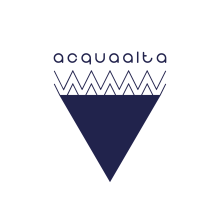 ACQUAALTA. Un proyecto de Diseño, Br, ing e Identidad, Diseño gráfico, Naming, Diseño de logotipos y Diseño de papelería				 de Laura Pintado - 31.08.2022