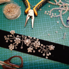 Il mio progetto del corso: Tecniche di gioielleria con fil di ferro. Accessor, Design, Arts, Crafts, Fashion, Jewelr, and Design project by Maria Pinna - 09.03.2022
