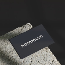 HOMMUM. Design, Br, ing, Identit, Web Design, and Naming project by Croqueta Studio - 09.05.2022