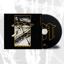 MILENRAMA -  CD Digipack / Pre-order t-shirt. Design, Traditional illustration, Music, Br, ing, Identit, Graphic Design, T, pograph, and Digital Drawing project by Gerard Serrano Salvi - 07.16.2022