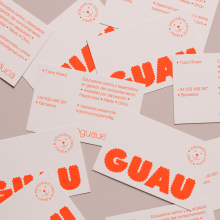 Diseño y logotipo para GUAU. Un proyecto de Br, ing e Identidad, Diseño gráfico, Redes Sociales y Diseño de logotipos de La Tecla Studio - 08.09.2022