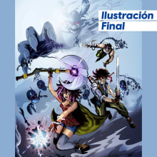 Mi proyecto del curso: Ilustración digital de fantasía y ciencia ficción. Un proyecto de Ilustración tradicional e Ilustración digital de Kevin González - 09.09.2022