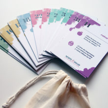 Libro y tarjetas Psiconutrición. Editorial Design project by Beatriz Costo - 09.20.2022