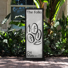 The Folks. Design, Traditional illustration, Br, ing & Identit project by Paula Calleja Cardiel - 09.20.2022