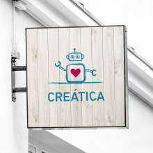 CREÁTICA. Br, ing, Identit, and Graphic Design project by Eduardo Alonso - 05.10.2016