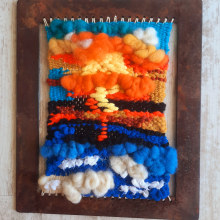 Atardecer. Arts, Crafts, and Weaving project by Loreto Benavides - 09.22.2022