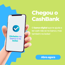 CashBank, seu dinheiro no bolso. Advertising, Marketing, Cop, writing, Creativit, and Content Writing project by Priscila Ribeiro - 09.10.2022