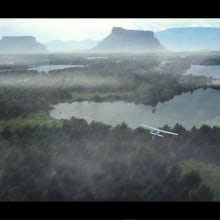 Flying over the lakes. 3D project by Ale Barbosa - 09.27.2022