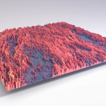Cube landscapes 1. 3D projeto de Jordi Prats Ollé - 01.09.2020
