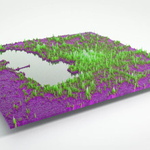 Cube landscapes 3. 3D projeto de Jordi Prats Ollé - 01.09.2020